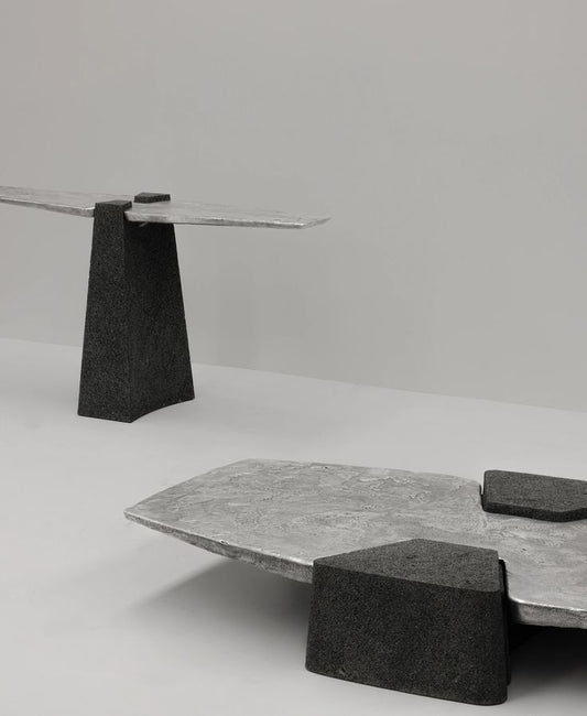 Set of center table & console table