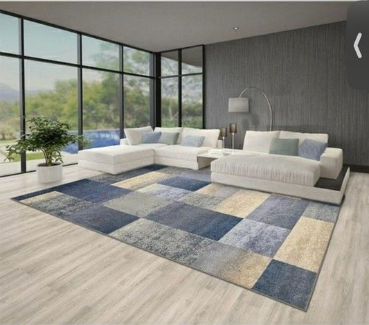 Blue Rush Carpet