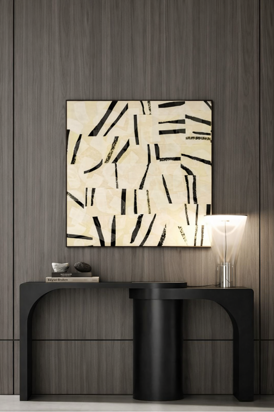 Revolving Console Table