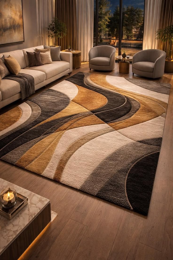 Modern Aura Carpet