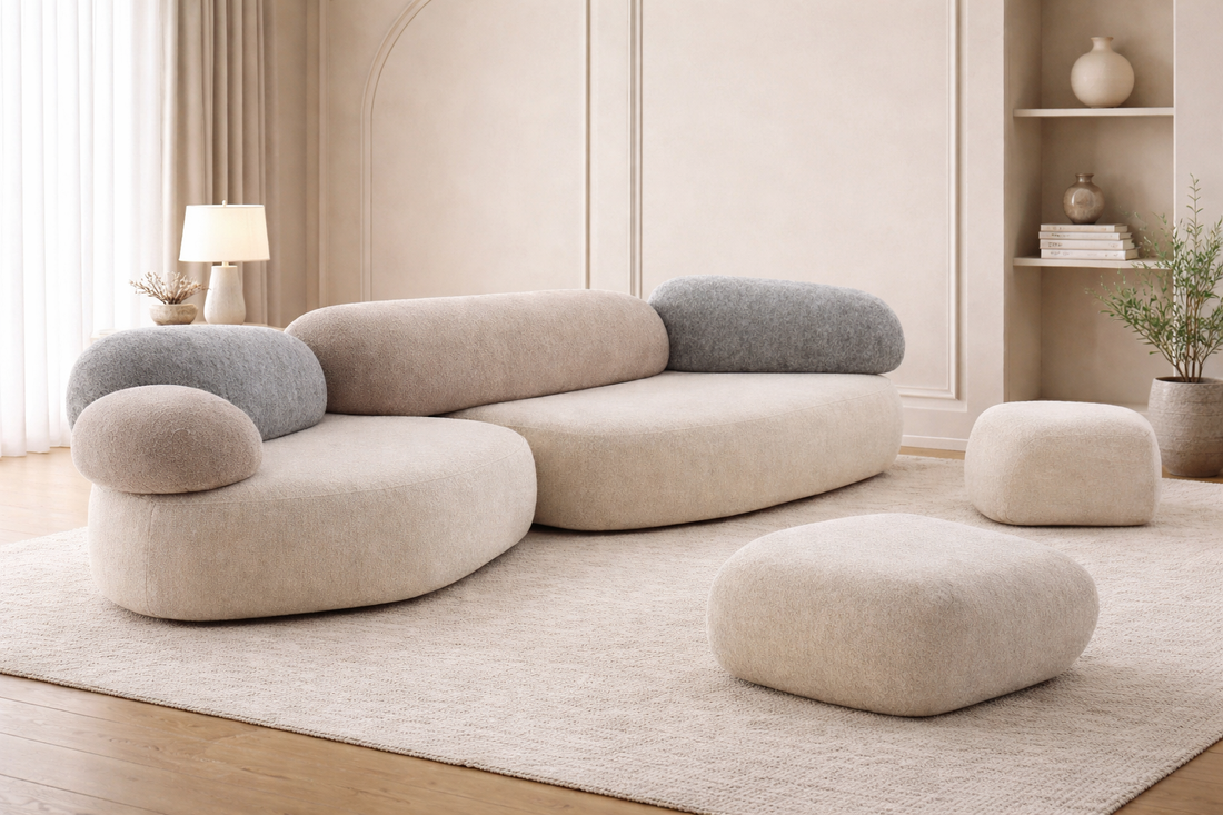 Modern luxury sofa for living room - Orca Interior