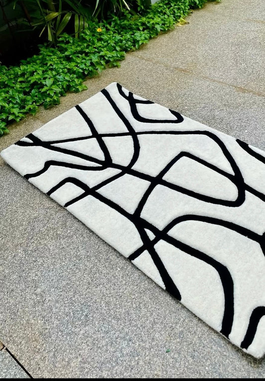 Black & White Rugs  