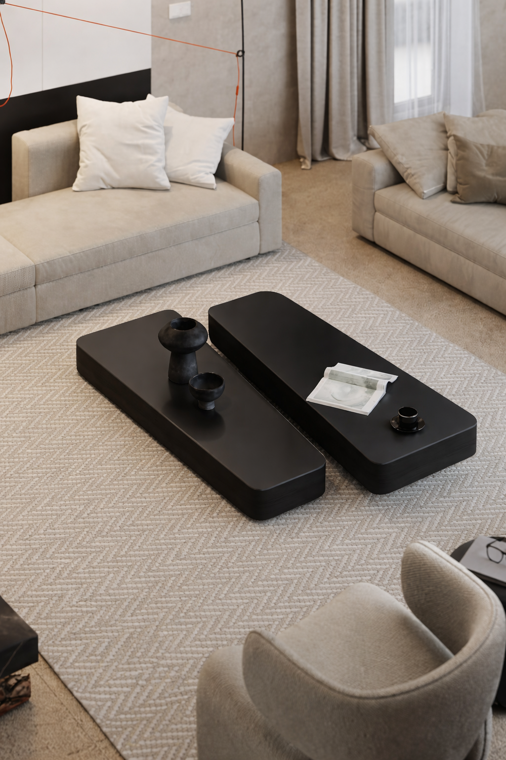 Rocking Center Table – ORCA INTERIOR