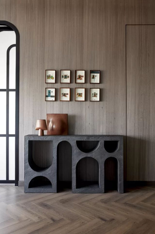 Revolving Console Table 