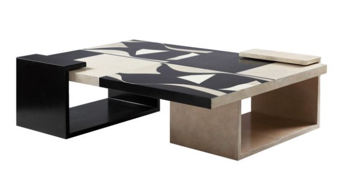 black oreo center table 
