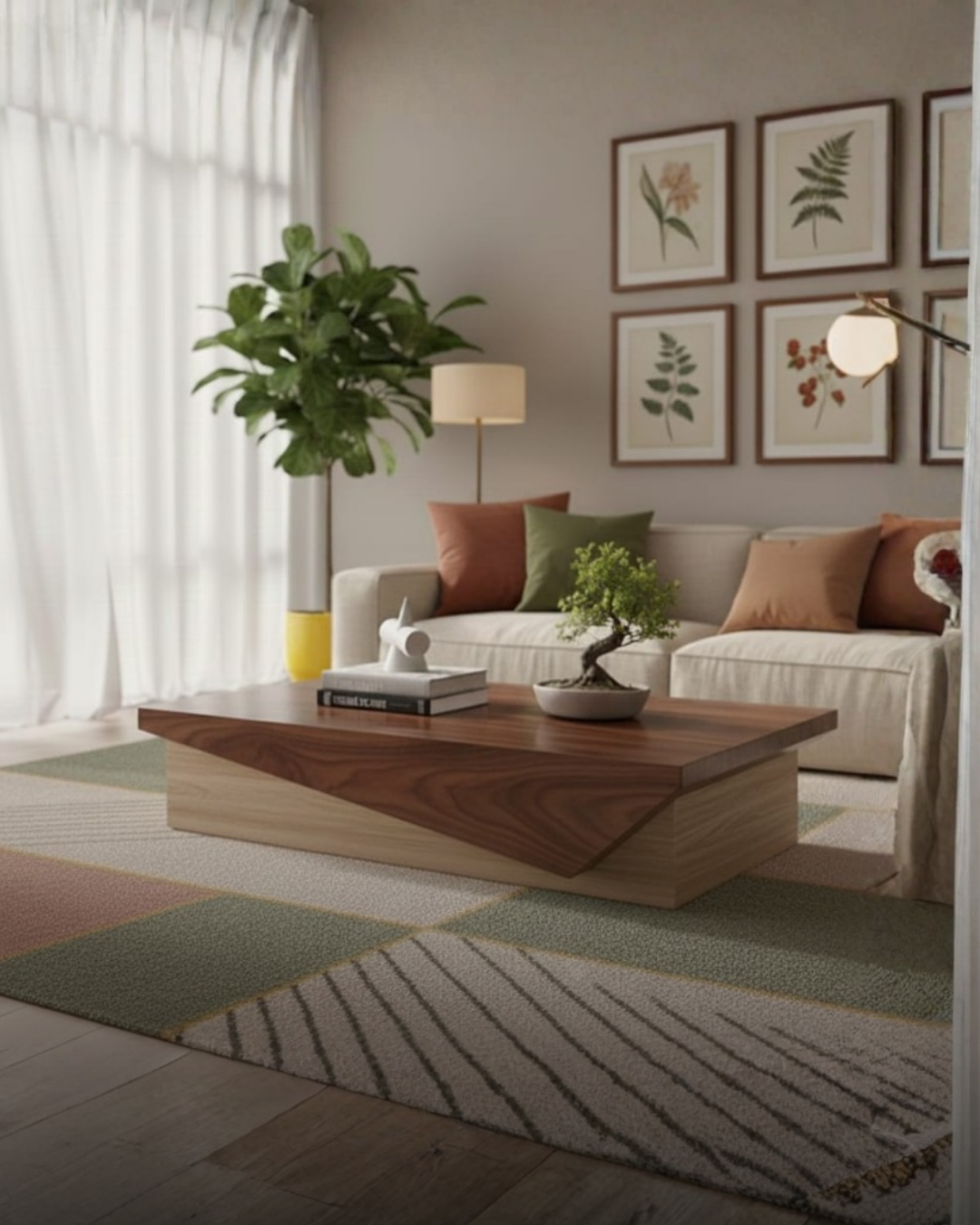 Dual Designer Center Table