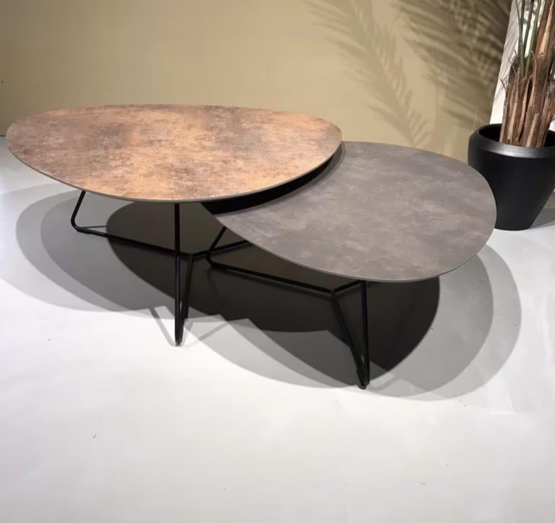 metal center table