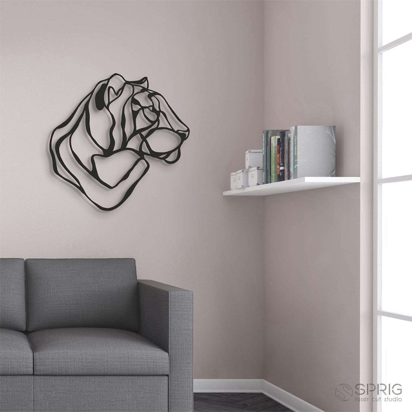 TIGER WALL ART